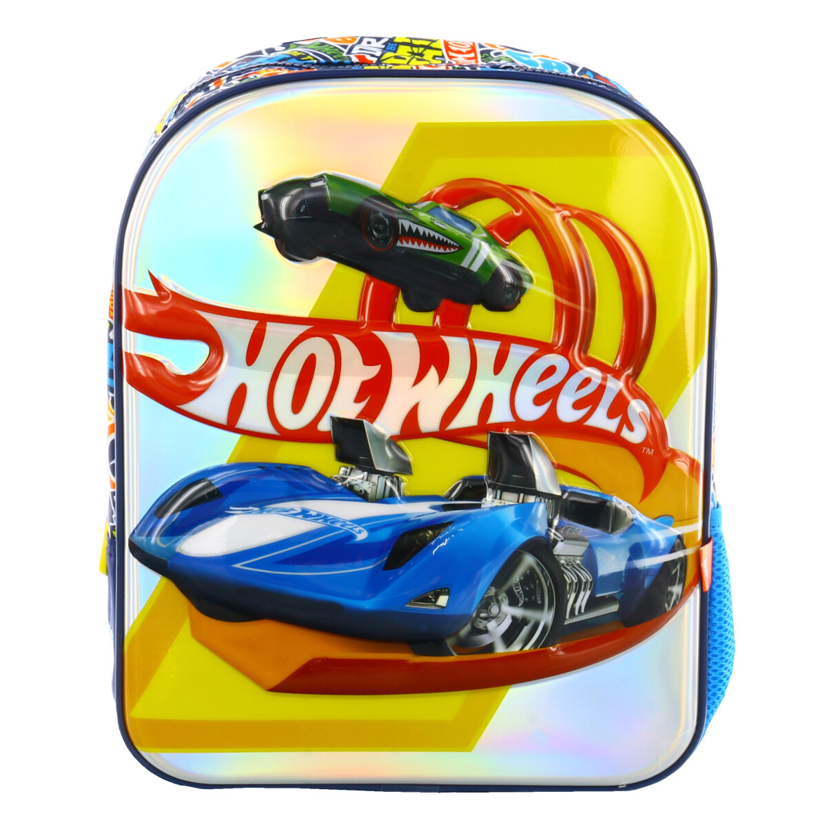 Mochila Mini Hot Wheels Hot Wheels - Marino/Azul 