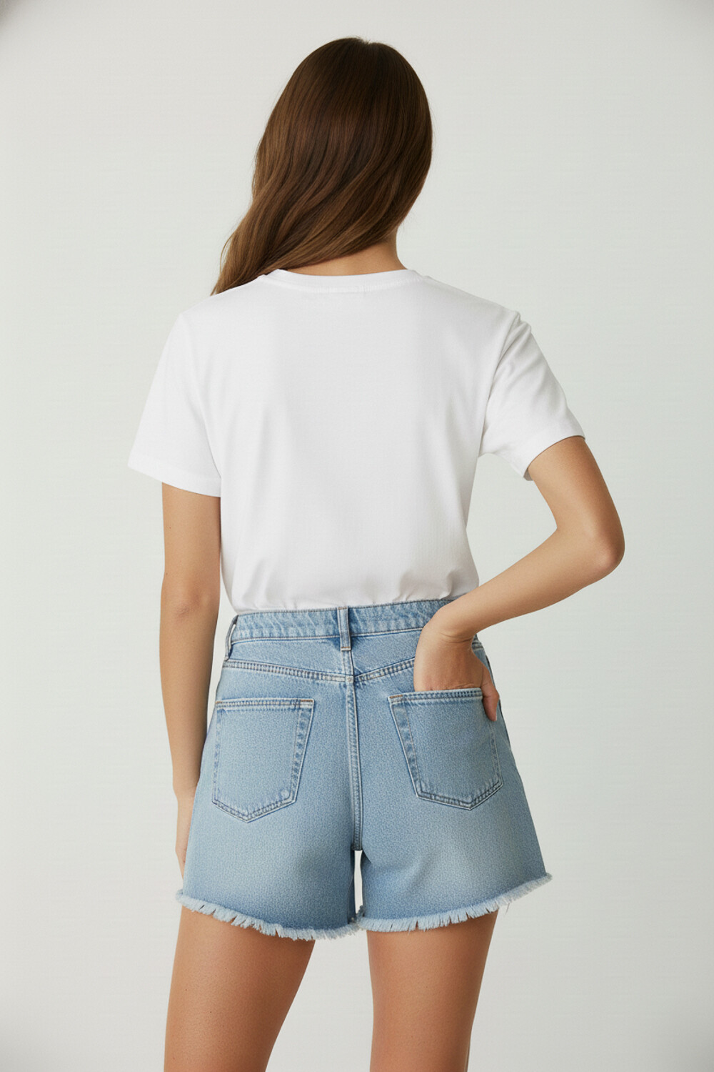 Short Mischa Azul Claro