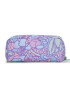 CARTUCHERA JANSPORT PERFECT POUCH FLUID FLORAL PASTEL LILAC