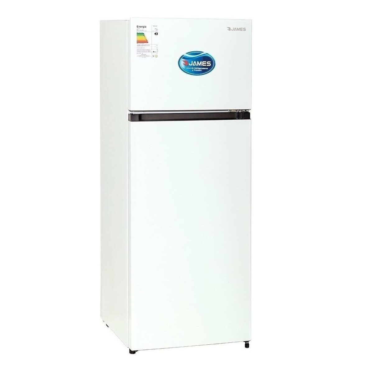 Heladera Con Freezer James Rj-25 G2 K Color Blanco Con Capacidad De 205l 220v 