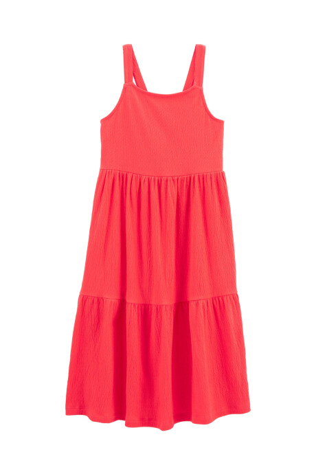 Vestido de jersey arrugado, escalonado Vestido de jersey arrugado, escalonado