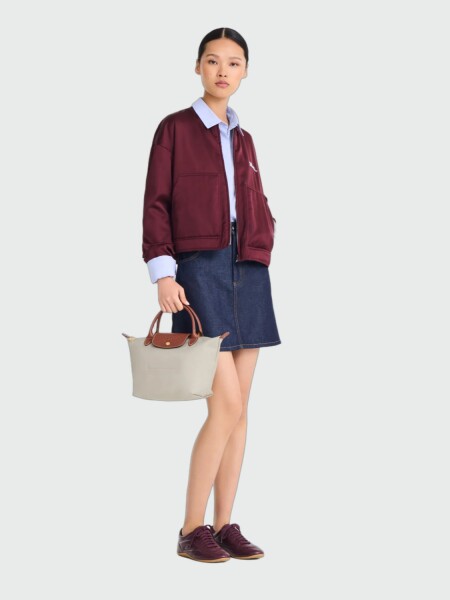 LONGCHAMP - LE PLIAGE ORIGINAL, CARTERA DE MANO S Verde