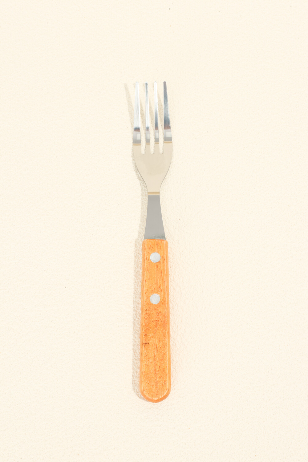 Tenedor Mango Madera, 6un. Color Unico