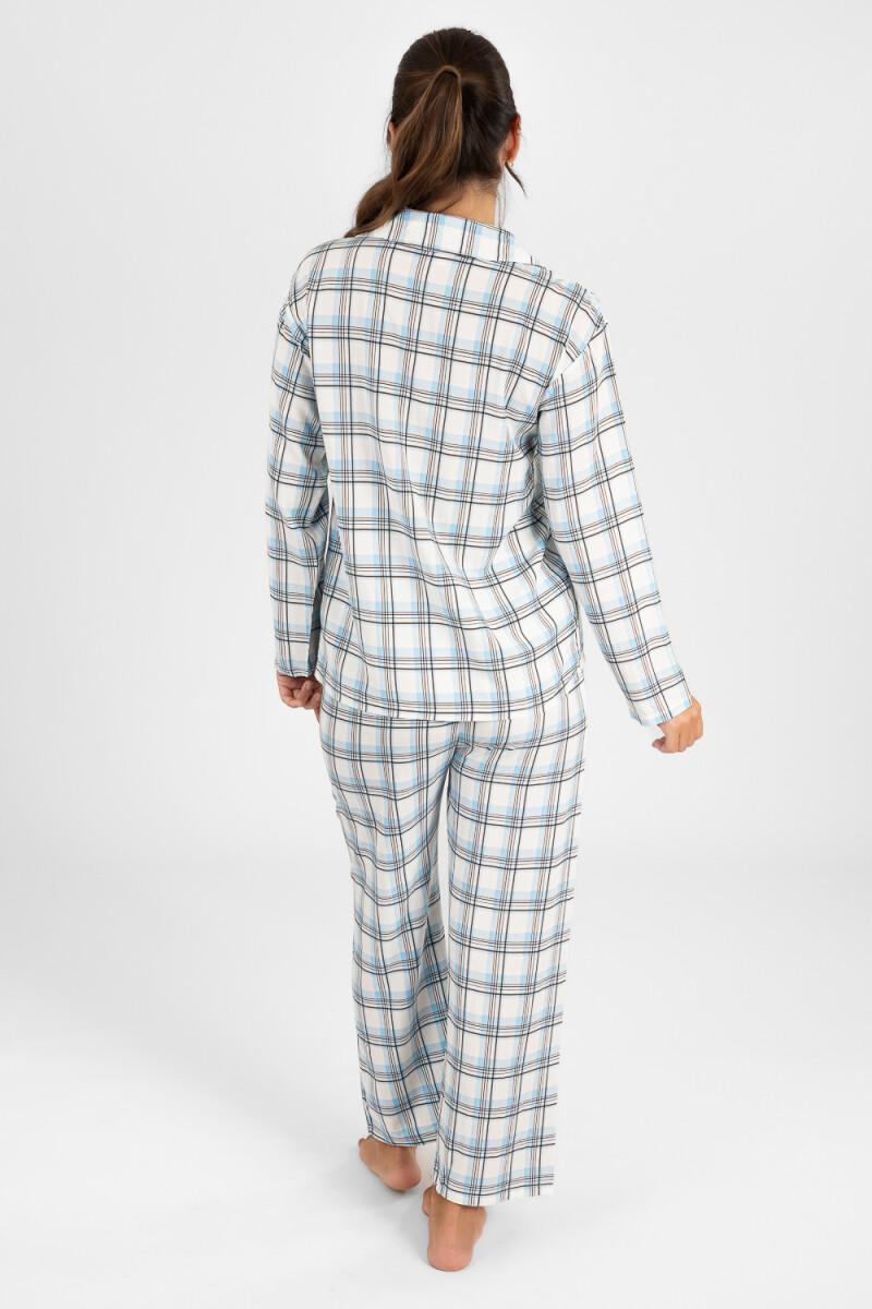 Pijama josefina Azul