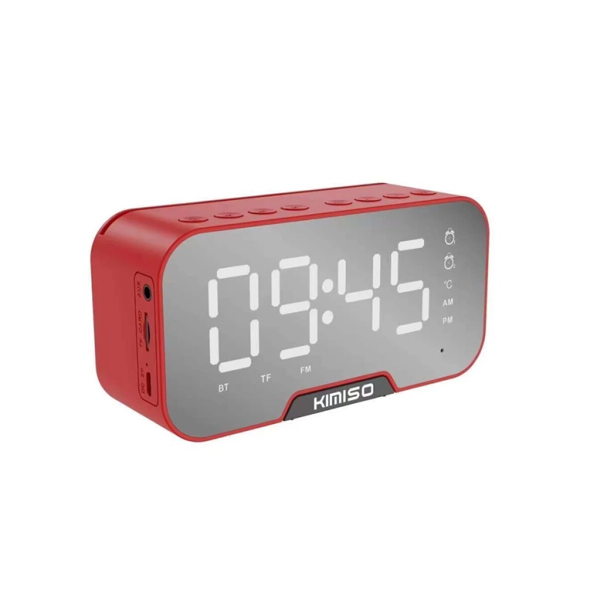 PARLANTE RELOJ DESPERTADOR KIMISO K10 3"" 