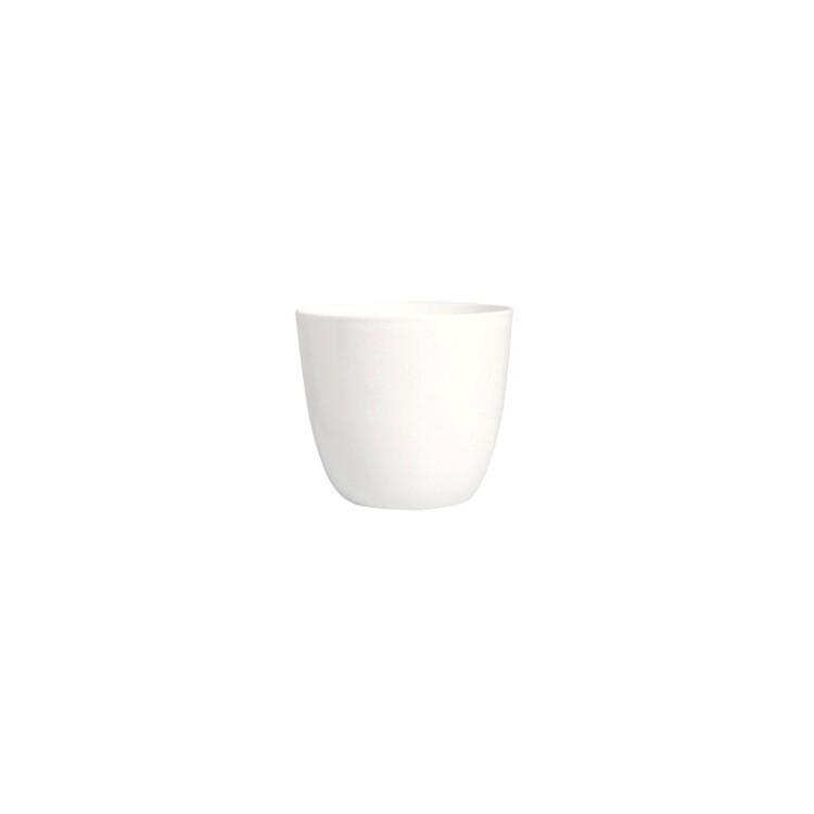 MACETA REDONDA UMBRA 18 CM Blanco