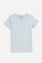 T-shirt manga corta lisa AZUL CLARO