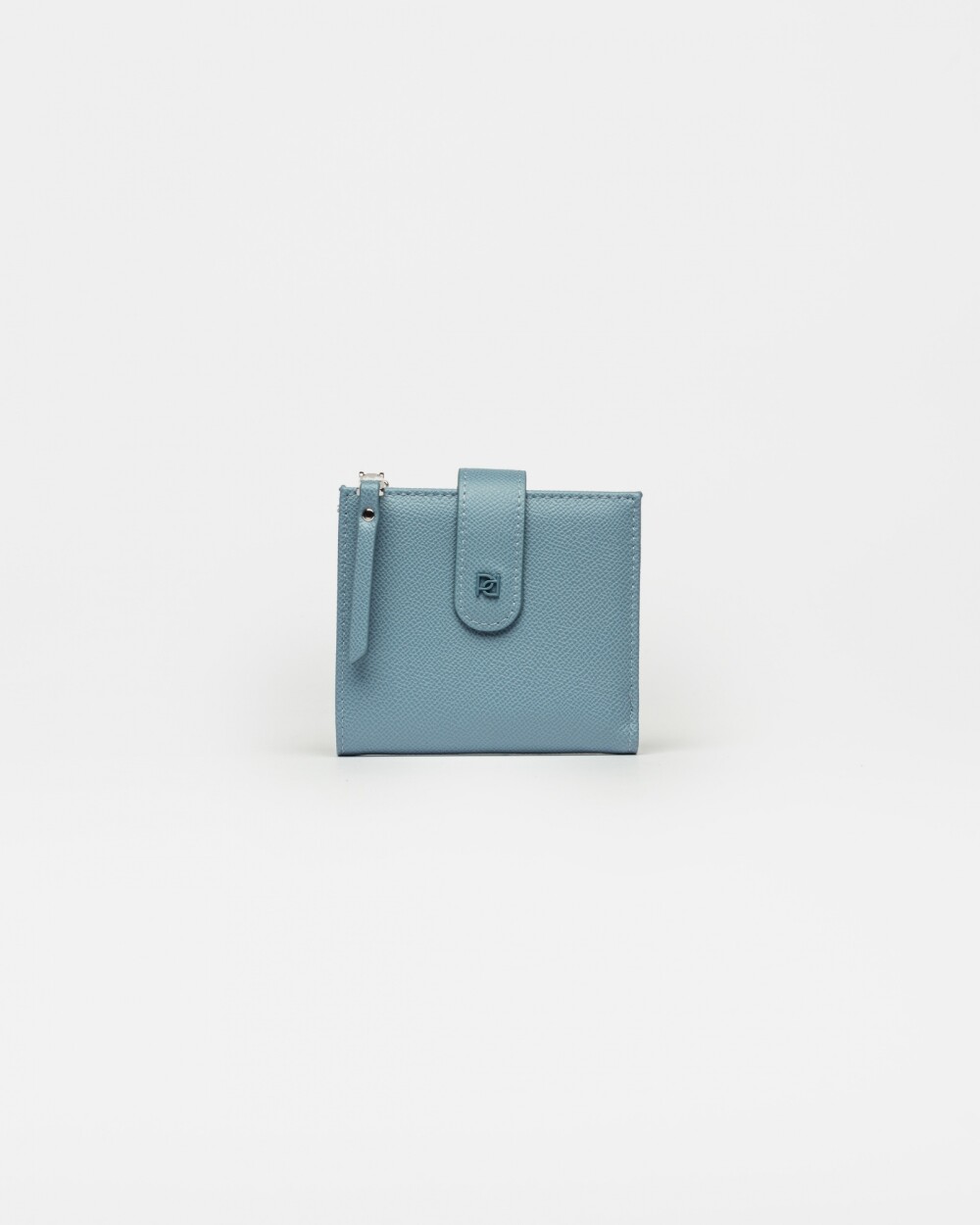 Billetera Rio en efecto cuero Pearl Blue