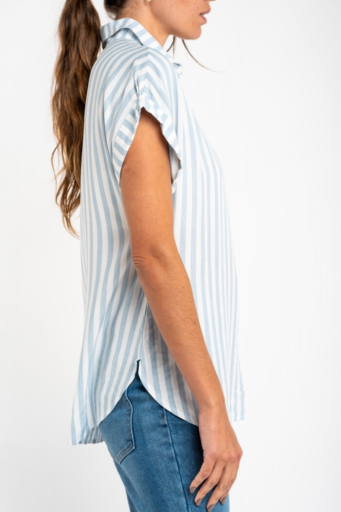 Camisa Celeste