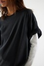 WTF PERFECT OVERSIZED TEE Negro