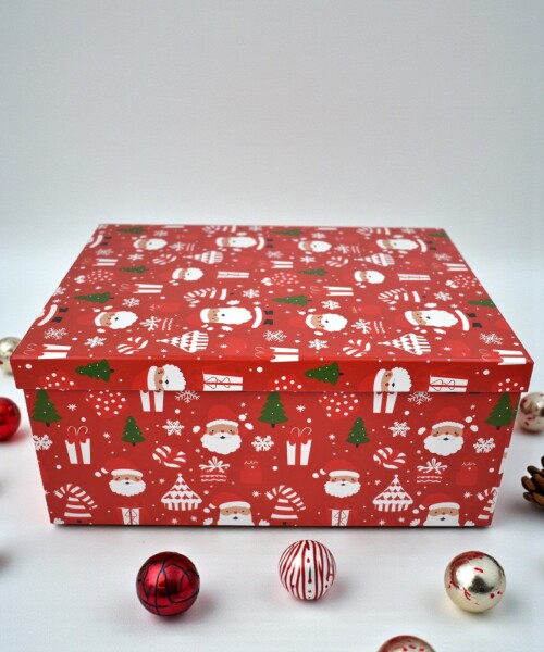 Caja Rigida Navidad 28 x 37 x 16 Diseño 3