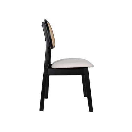 SILLA DE COMEDOR MADERA NEGRO DARRION