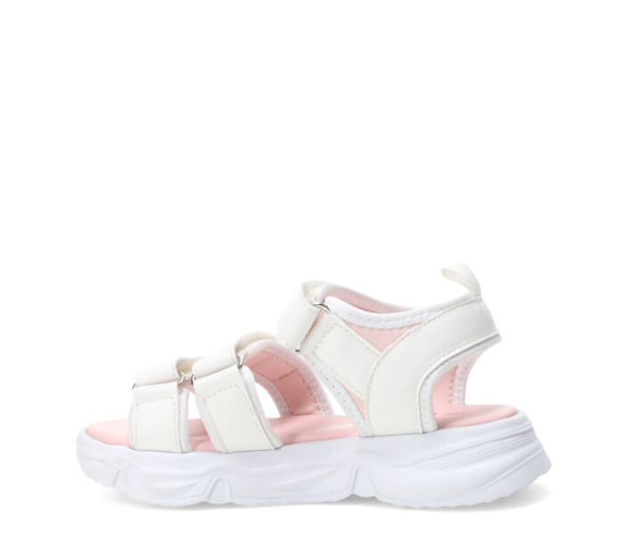 Sandalias de Niña MINI Miss Carol SURREY con tres tiras Rosado