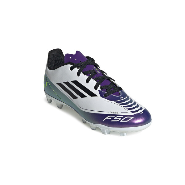 Adidas F50 Club Fxg J Messi Blanco-violeta
