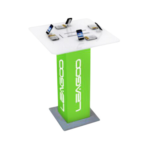 Leagoo - Exhibidor de Experiencia Square - 80 X 80 X 90 Cm. 001