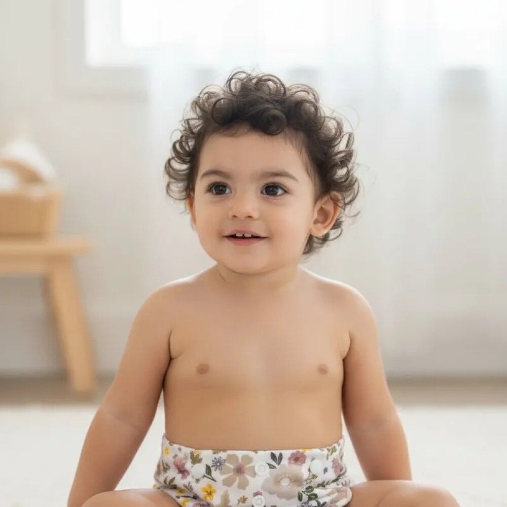 Set X4 Pañales Para Agua Absorbentes Reutilizables niña