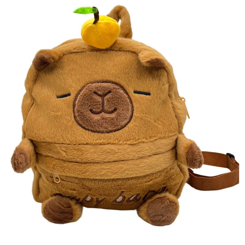 MOCHILA INFANTIL DE CAPIBARA MOCHILA INFANTIL DE CAPIBARA