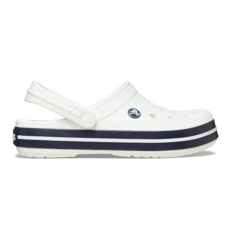 Crocs Crocband Clog - Unisex White/white/navy