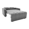 Sofá Cama Amora New con Baúl Gris