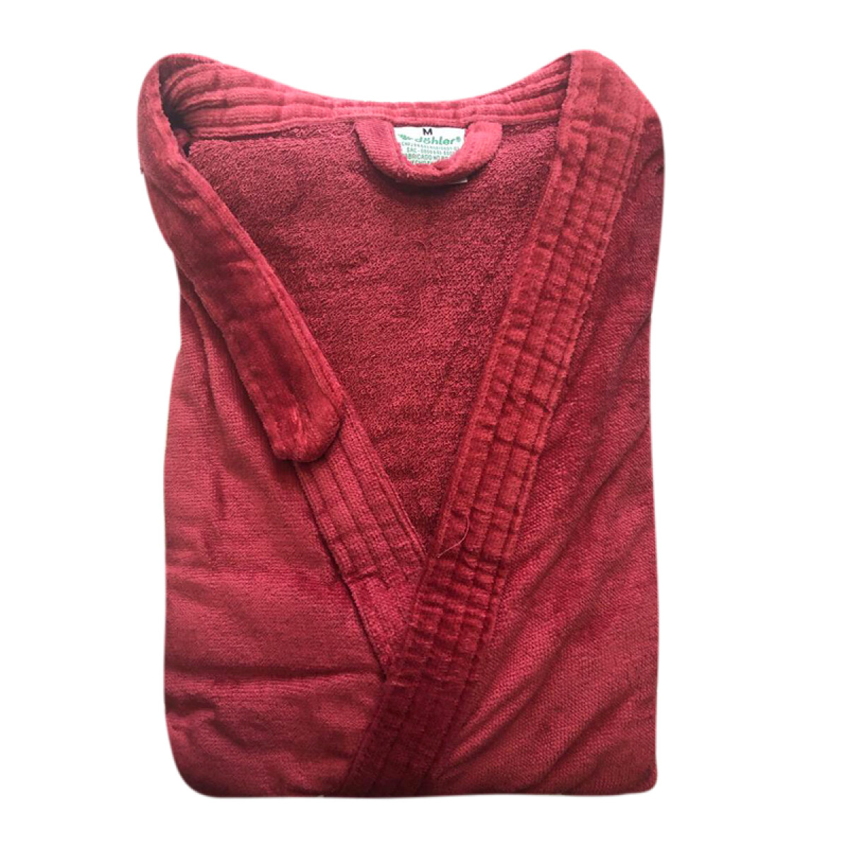 Bata de baño Dohler Velour Variedad de Talles y Colores - CARMIN 