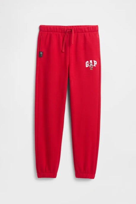 Pantalón Deportivo Niña Sp Dis Fam Red