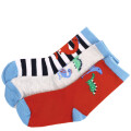 Medias de Hombre Croco Kids MEDIA DINO PACK X3 Blanco - Rojo - Gris