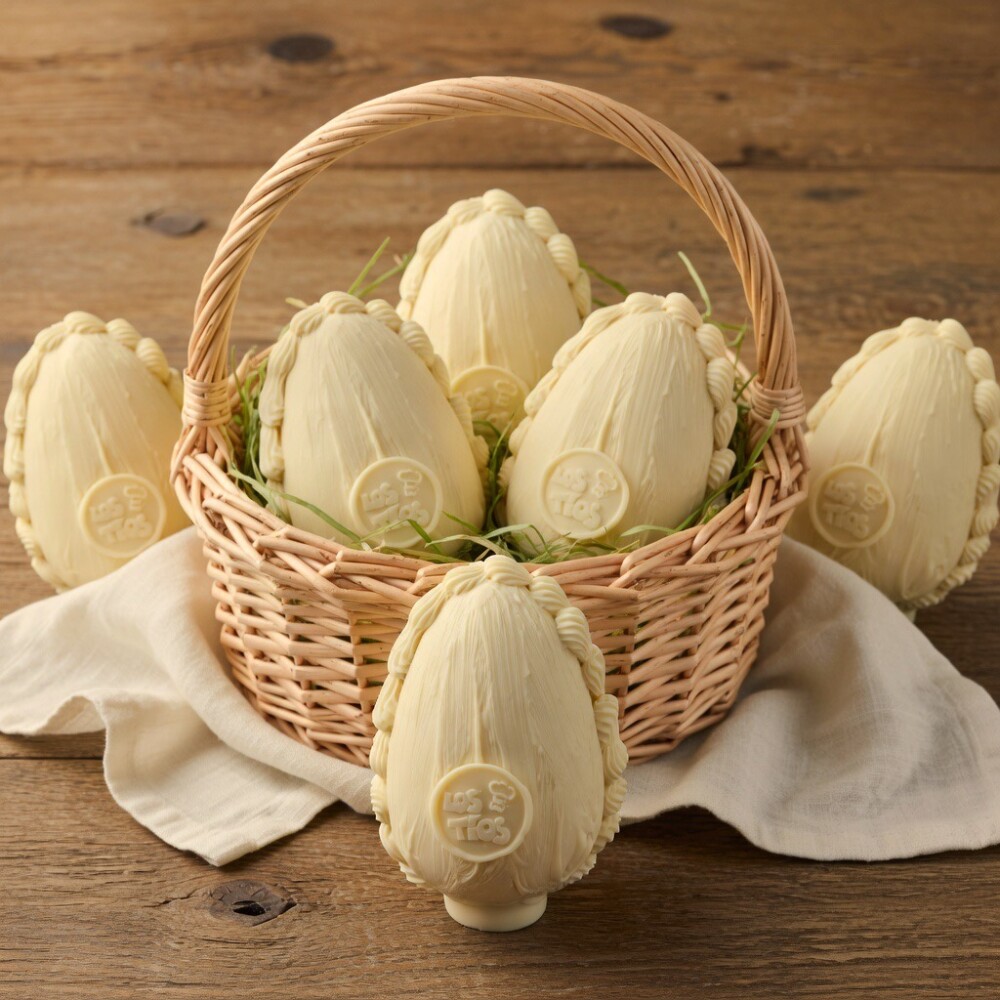 Huevo de Pascua de Chocolate Blanco Huevo de Pascua de Chocolate Blanco