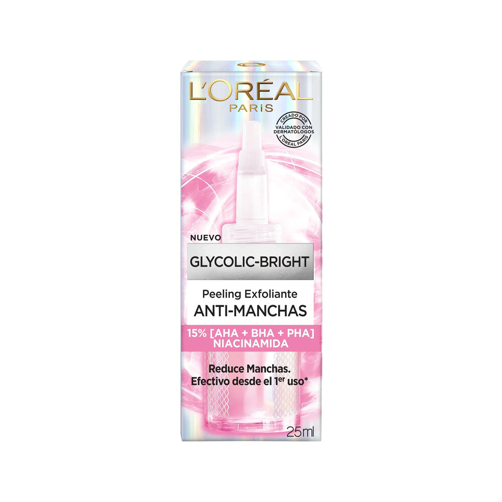 LOREAL GLYCO BRIGHT EXFOLIA PEEL 25ML única