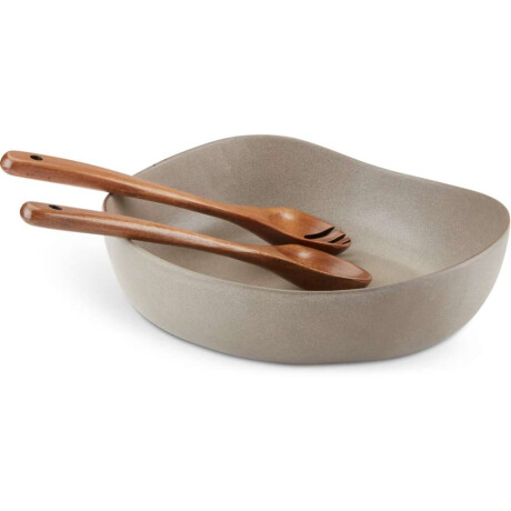 Cubiertos Ensalada Krestian L30Cm Madera