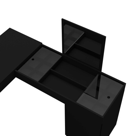 TOCADOR MDP NEGRO CRYSTAL