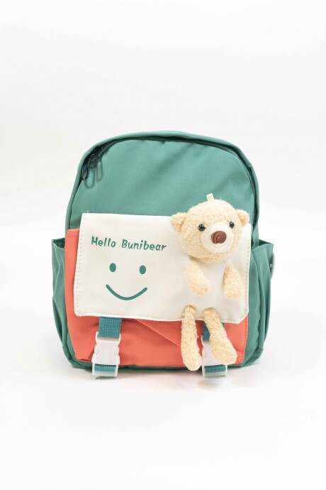 Mochila Bunibear Verde claro