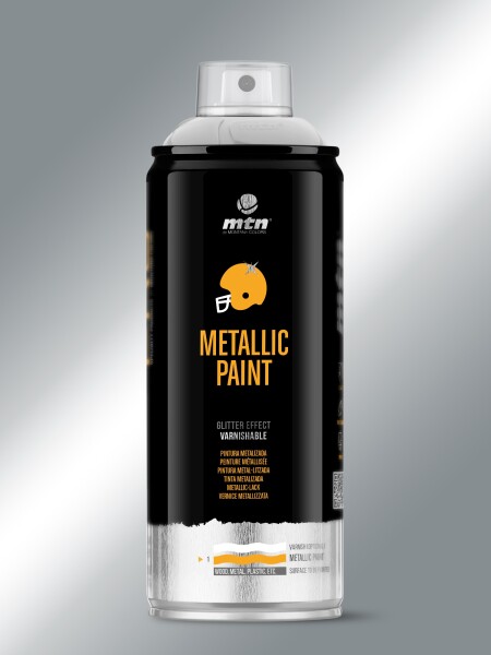 AEROSOL MTN PRO METALIZADO ALUMINIO 400ML N/A