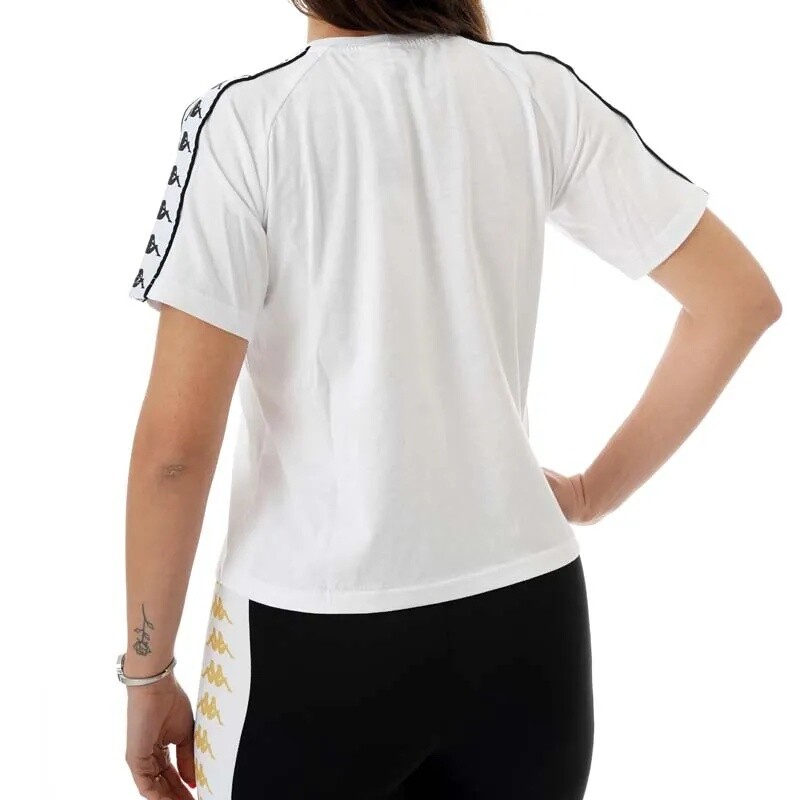 Polo 222 Banda Adi Mujer White-black