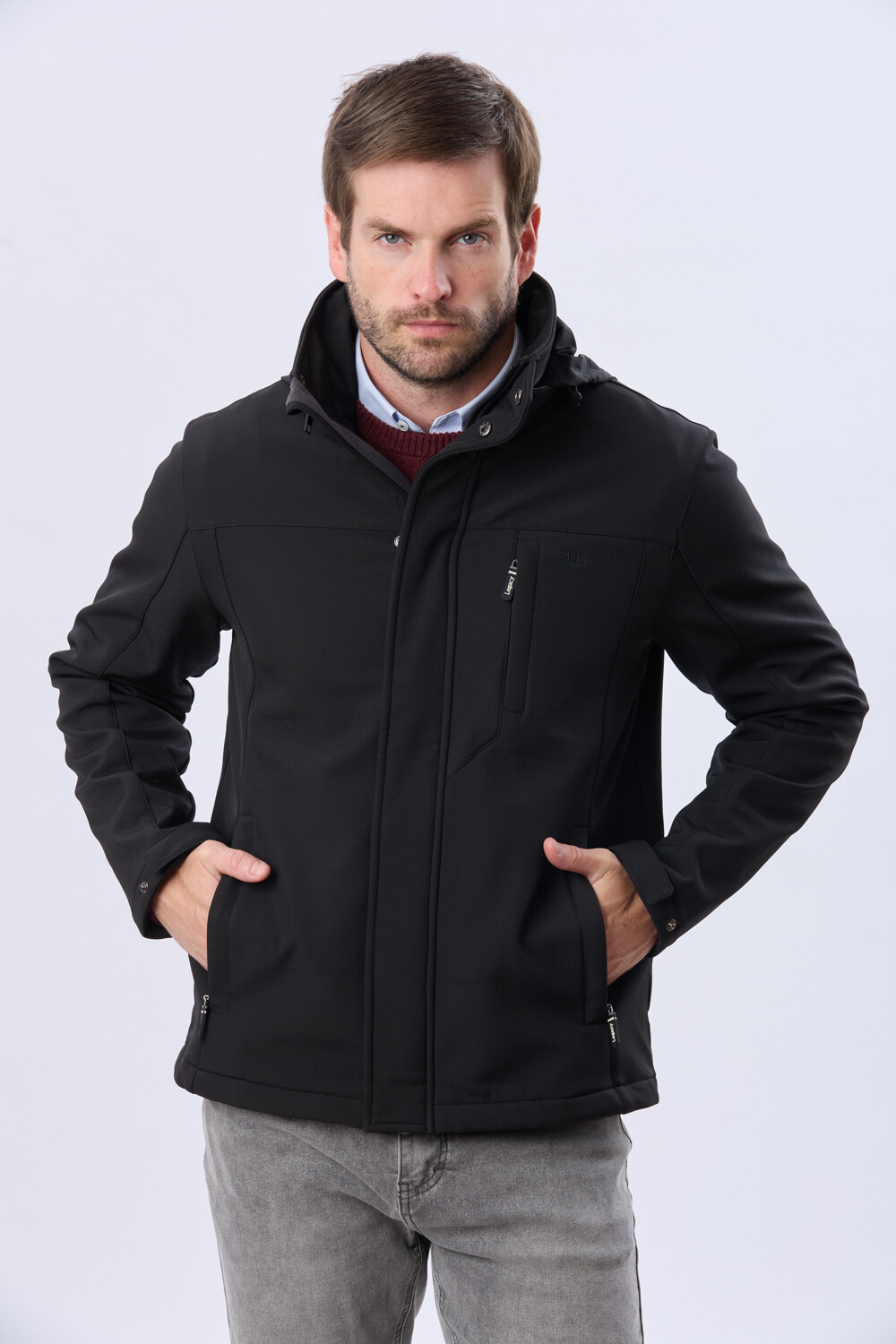 CAMPERA DE NEOPRENO Negro