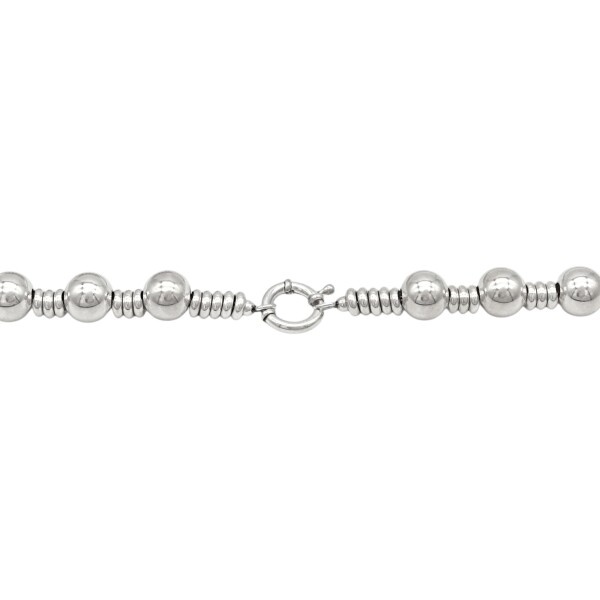 Cadena Bolas-Plata 925-Sin Piedra-CD3344 Sinpiedra