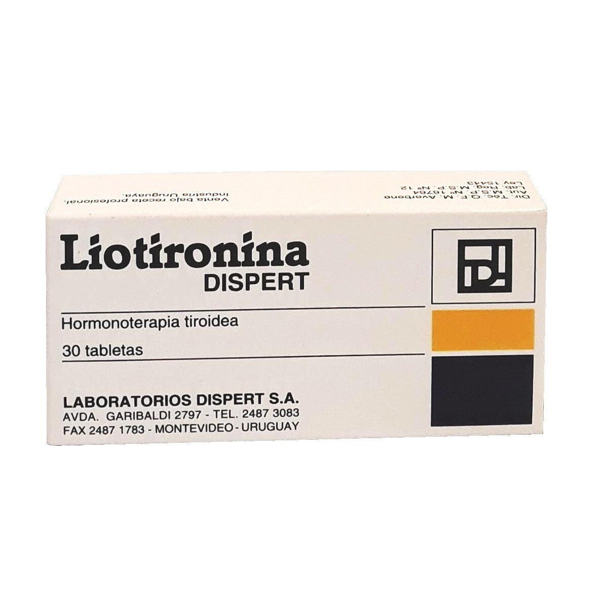 Liotironina 30 Tabletas 
