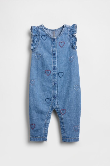 Enterito Love Bebé Medium Wash