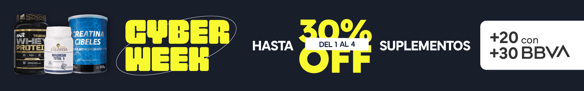 SUPLEMENTOS EN OFERTA