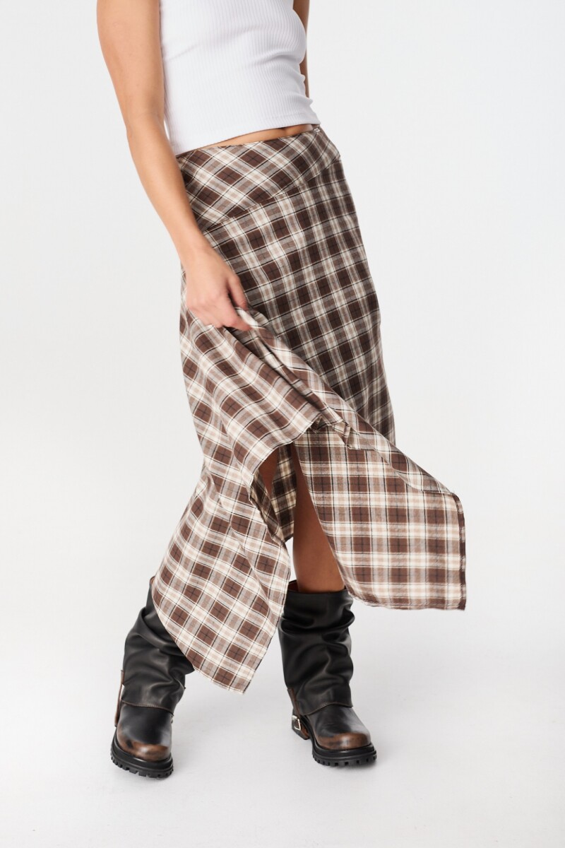 Falda Rectangular Cuadrille