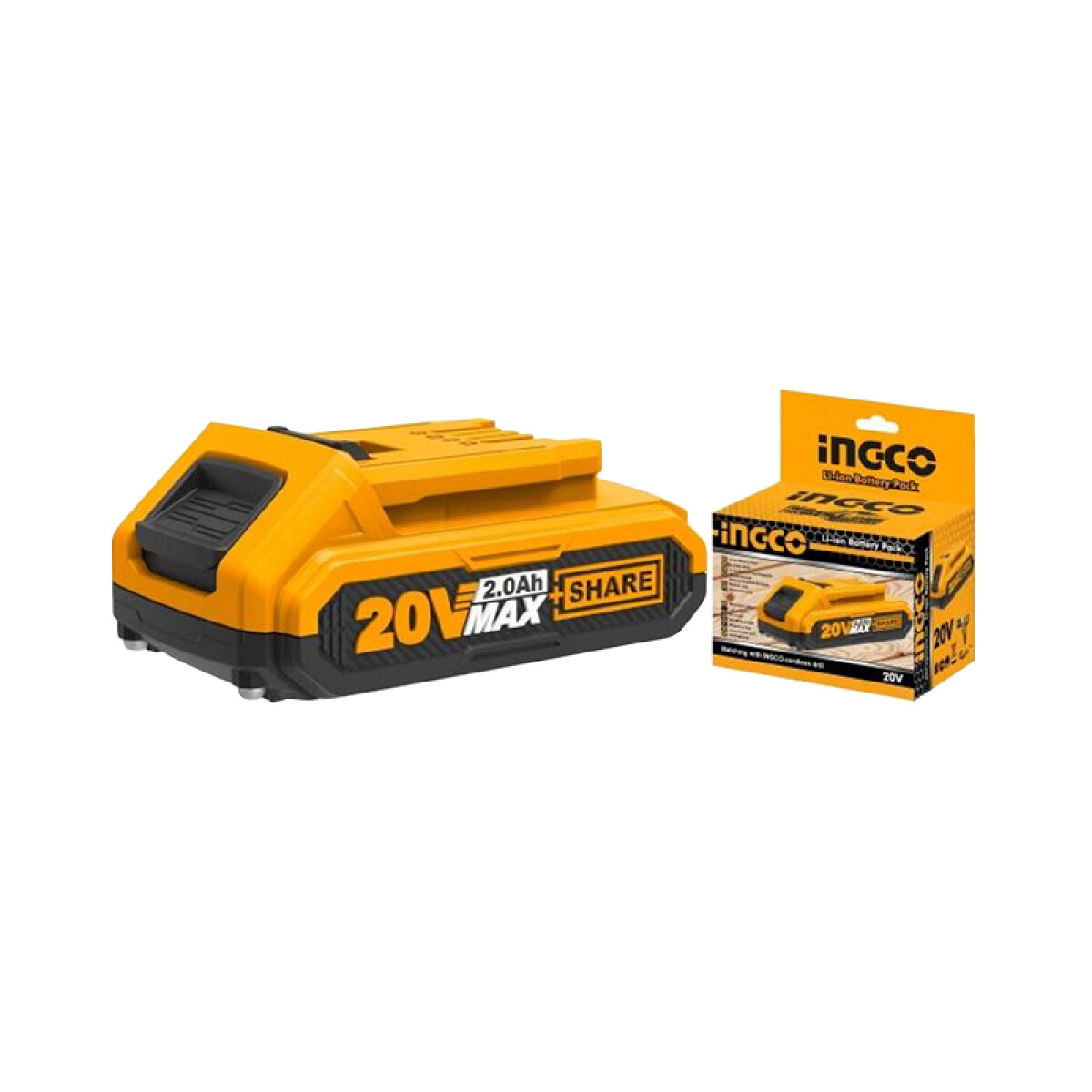 Batería Ion Litio 20V - 2.0Ah p/ sistema P20S - ING0220 