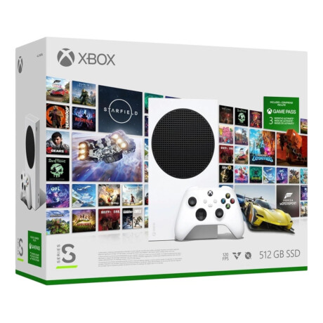 Xbox - Consola Xbox Series S - Xboxone - 1440P. 120 Fps. Ram 10GB / Ssd 512GB. Wifi. Mando Inalámbri 001