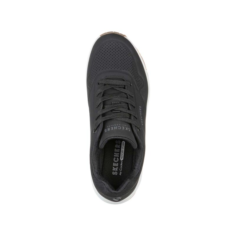 Zapatillas Skechers Uno Stand On Air Mujer Black