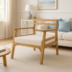 SILLON MADERA TECA 71x79x86.5CM SILLON MADERA TECA 71x79x86.5CM
