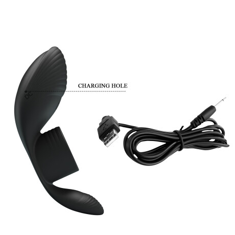 Anillo Vibrador Recargable Usb Pretty Love Penis Sleeve Anillo Vibrador Recargable Usb Pretty Love Penis Sleeve