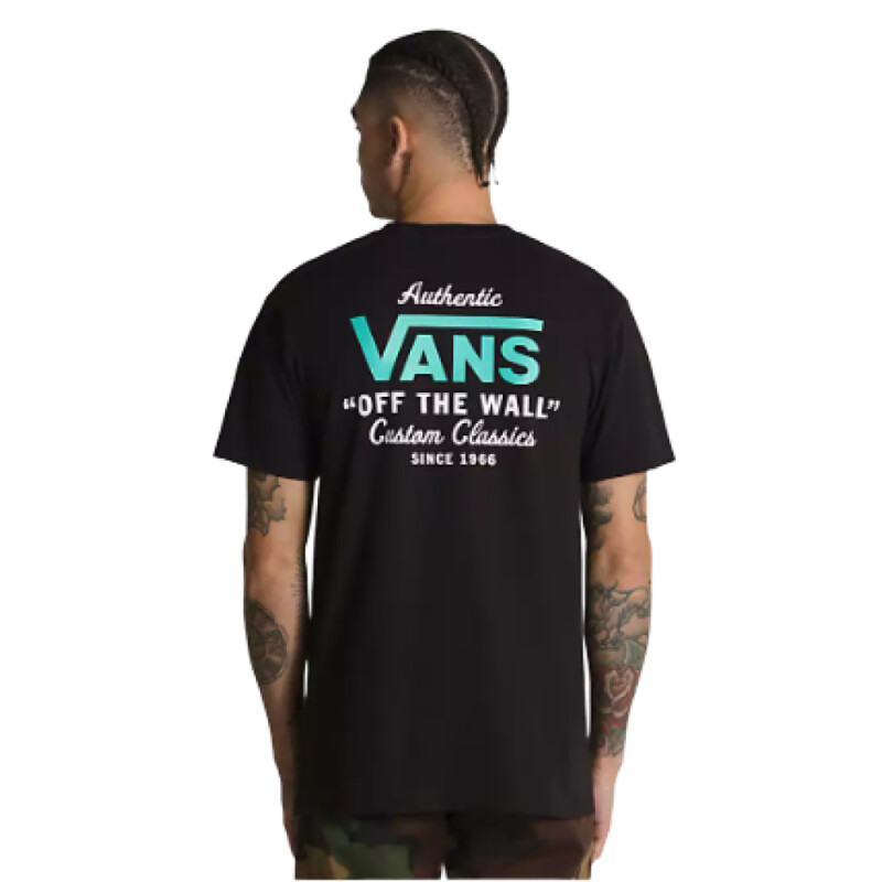 Remera MC Vans Holder St Classic (Negra) Remera MC Vans Holder St Classic (Negra)