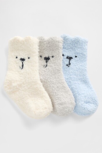 Medias Pack X3 Cozy Bebé Serene Blue