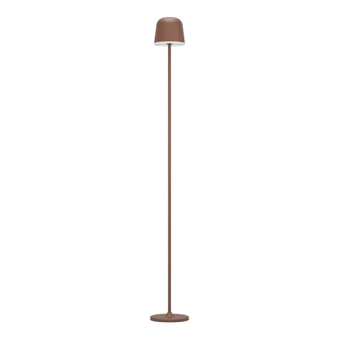 Lámpara de pie LED inalámbrica 1400mm gris IP54 EG1080