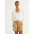 SHORTS FEM BEGE CLARO
