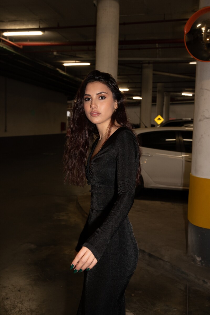 Vestido Lanu NEGRO