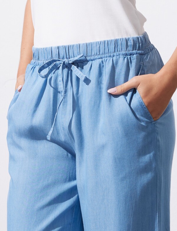 Pantalon Lyocell Wide Leg JEAN CLARO
